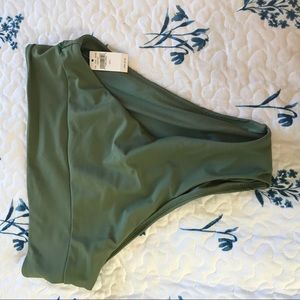 Aerie NWT High Waist Cheeky Bathing Suit